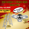 Fold Ladder & Tristar Light Xmas Pair